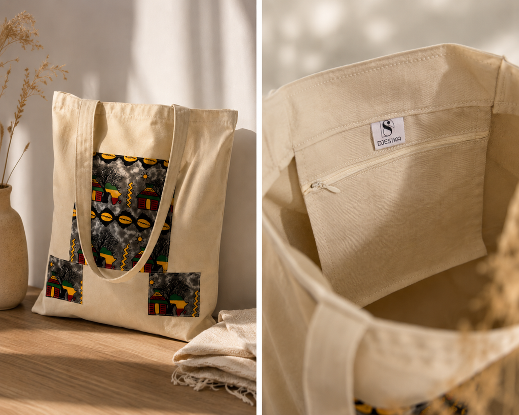 Tote Bag - Motifs Ethniques Africains